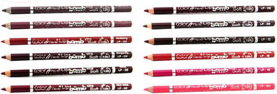 

Color Fever Pink Color Lip Liner Pencil 121(Multicolor)