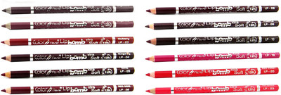 

Color Fever Red Color Lip Liner Pencil 128(Multicolor)