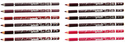 

Color Fever Red Color Lip Liner Pencil 24(Multicolor)