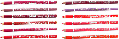 

Color Fever Red Color Lip Liner Pencil 210(Multicolor)
