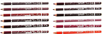 

Color Fever Red Color Lip Liner Pencil 104(Multicolor)