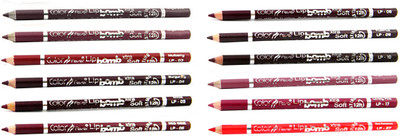 

Color Fever Coffee Color Lip Liner Pencil 99(Multicolor)