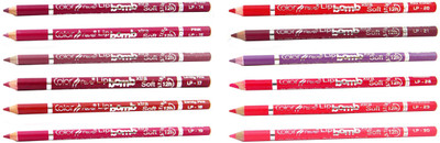 

Color Fever Red Color Lip Liner Pencil 200(Multicolor)