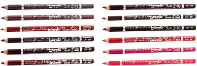

Color Fever Red Color Lip Liner Pencil 120(Multicolor)
