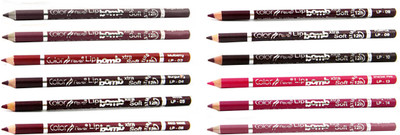

Color Fever Red Color Lip Liner Pencil 56(Multicolor)