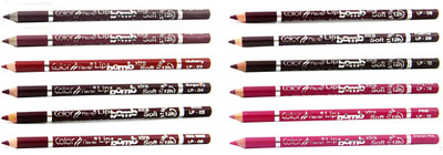 

Color Fever Red Color Lip Liner Pencil 80(Multicolor)
