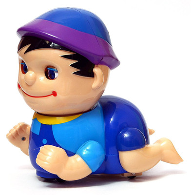 

SMCD Naughty Baby Crawling Toy with Music and 3D lights(Multicolor)