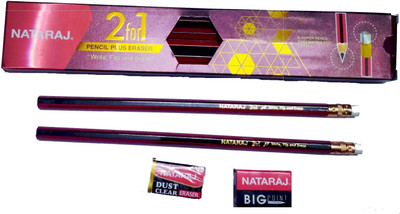 

NATARAJ Two FOR One PENCIL Pencil(Red, Black)