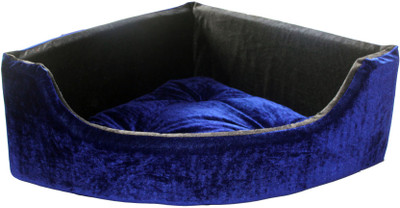 

Poofy's Pet Island TBB4 XL Pet Bed(Blue, Black)