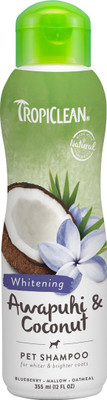 

Tropiclean Whitening and Color Enhancing AWAPUHI COCONUT Dog Shampoo(355 ml)