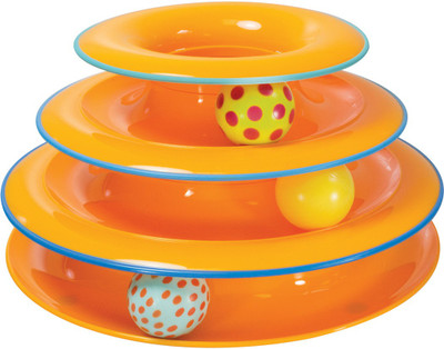 

Outward Hound Tower of Tracks Plastic Training Aid For Cat