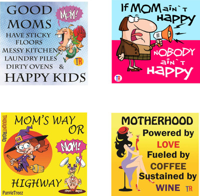 

GUD HAPPY MOTHERHOOD Paper Print(12 inch X 12 inch, Rolled)