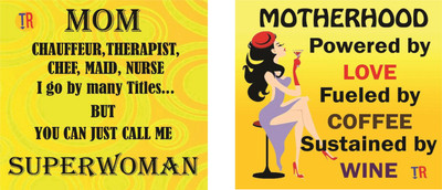 

SUPERWOMAN MOTHERHOOD Paper Print(12 inch X 12 inch, Rolled)