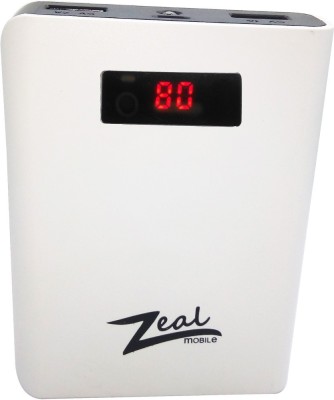 

Zeal 10400 mAh Power Bank (Z-10, DIGITAL Power bank POWERFULL CAPACITY)(Black, Lithium-ion)