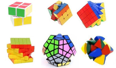 

Mayatra's set of 6 2*2 3*3 4*4 5*5 Megaminx & Pyramorphix(6 Pieces)