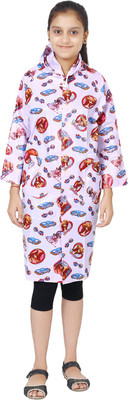 

Finery Graphic Print Girls Raincoat, Multi