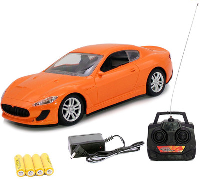 

Smiles Creation 1:18 Scale Remote Control Full Function High Speed Scenery Sports Car Toy for Kids(Orange)