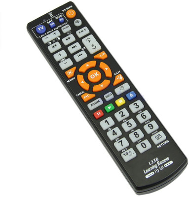 Singtronics Chunghop L336 Universal All IR Based Devices With Learning Feature TV DVD AC Set Top LG, Samsung, Universal Remote Controller(Black)
