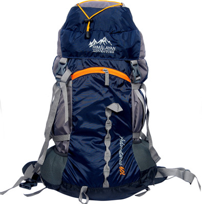 

Himalayan Adventures HA-8111Dark-Blue Rucksack - 60 L(Blue, Grey)