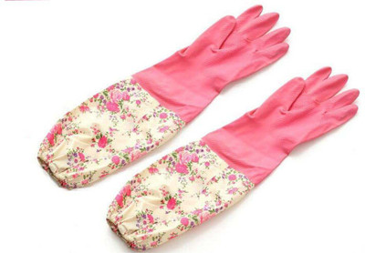 

Excel Impex Full Sleeve Safety Glove Rubber, Nitrile Safety Gloves(2)