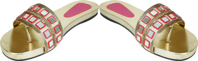 

Rare Women Gold Sandals