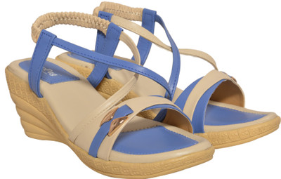 

NAV PAG Women Blue Wedges