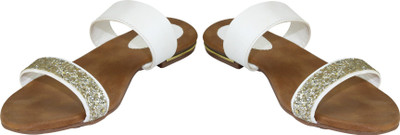 

Rare Women White Flats