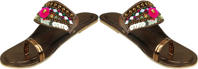 

Rare Women Brown Flats