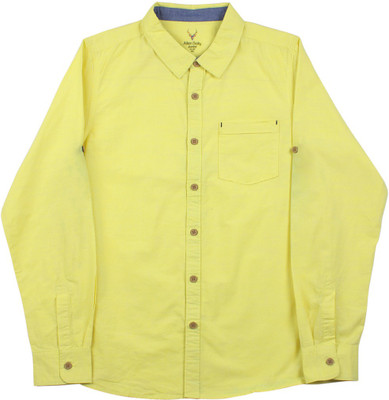 

Allen Solly Junior Boys Solid Casual Shirt, Yellow