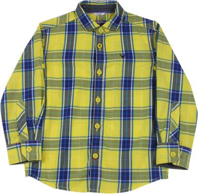 Allen Solly Junior Boys Checkered Casual Shirt