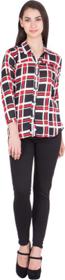 

Trueway Girl's Checkered Casual Multicolor Shirt