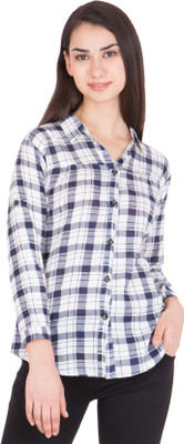 

Trueway Girl's Checkered Casual Multicolor Shirt