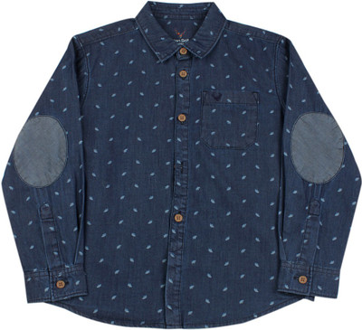 

Allen Solly Junior Boys Printed Casual Shirt, Blue