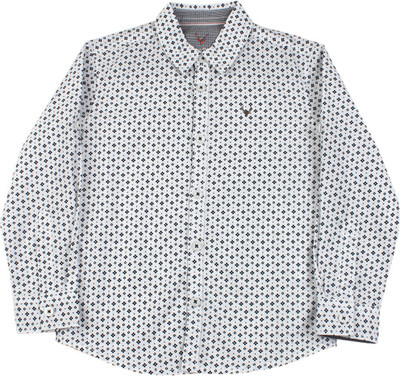 Allen Solly Junior Boys Checkered Casual Shirt, Multi