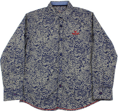 

Allen Solly Junior Boys Printed Casual Shirt, Blue