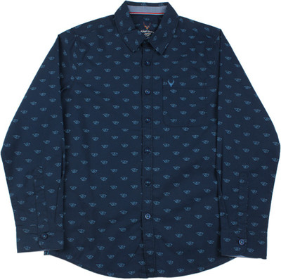 

Allen Solly Junior Boys Solid Casual Shirt, Blue