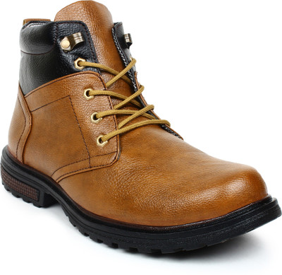 

Xtreme Mens Tan Synthetic Leather Boots For Men(Black, Brown