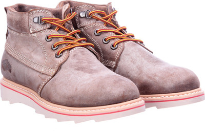 

Motocult Suede Leather Shoe Outdoors For Men(Brown
