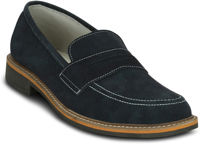 

Get Glamr Medallion Corporate Casuals For Men(Black, Blue
