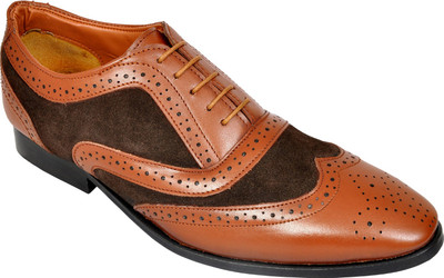 

Allen Cooper Oriole Corporate Casuals For Men(Brown