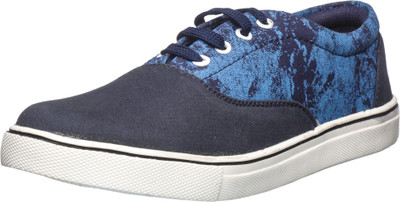 

Backmesh Canvas Shoes For Men(Blue, Dark blue