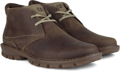 

CAT MITCH Boots For Men(Beige, Dark beige