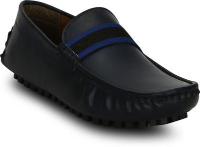 

Get Glamr Mike Konos Bit Loafers For Men(Blue