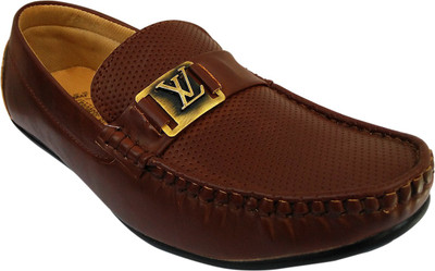 

Golddust Bacardi Designer Style and Comfortable Loafers Loafers For Men(Brown