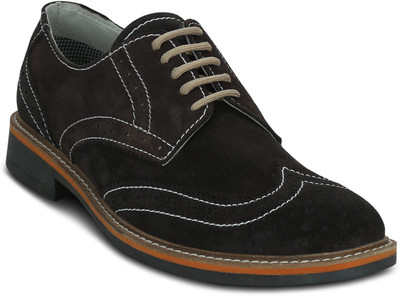 

Get Glamr Boyle Wingtip Corporate Casuals For Men(Brown
