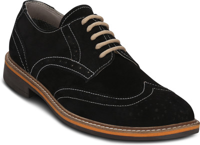 

Get Glamr Boyle Wingtip Corporate Casuals For Men(Black