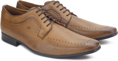 Arrow ACTON Lace Up Shoes For Men(Tan