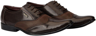 

FAUSTO Lace Up For Men(Brown