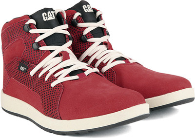 

CAT SHAW High Ankle Sneakers For Men(Red, Risky red/ risky red black