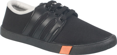 

Hipe Causal Canvas Mens Shoes Sneakers For Men(Black